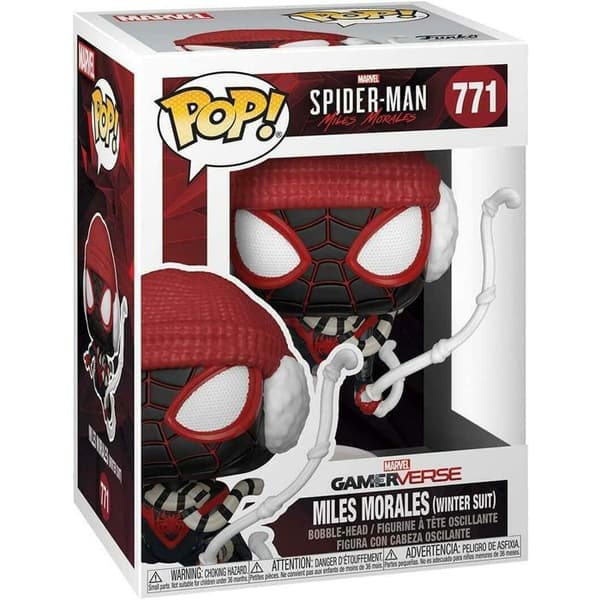 Figurine Funko Pop! N°769 - Spider-man Miles Morales - Miles Morales (vinter Su)