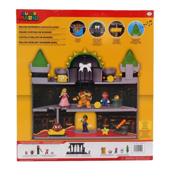 Set av spel Super Mario Bowser Chateau Deluxe