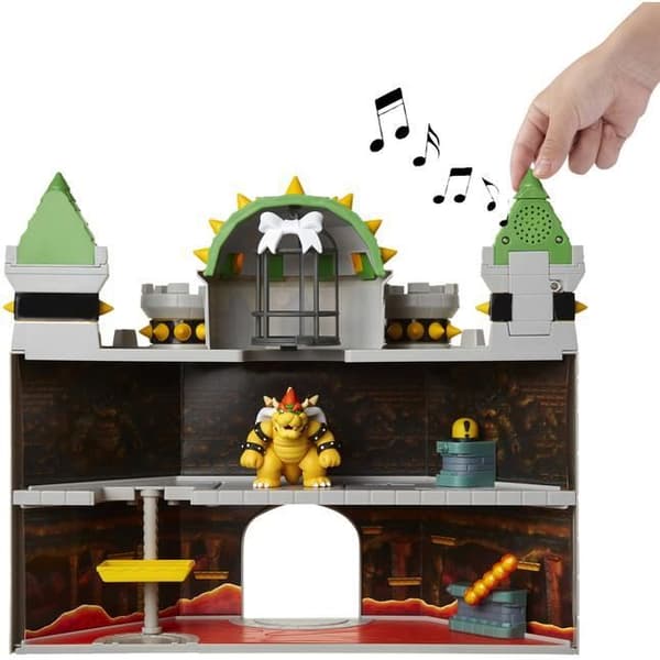 Set av spel Super Mario Bowser Chateau Deluxe