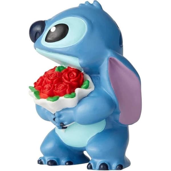 Figur - DISNEY SHOWCASE - STITCH BLOMMOR - Officiell licens Lilo och Stitch - Enesco