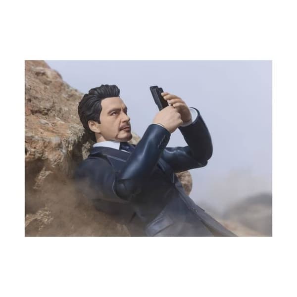 Iron Man Figure - BANDAI - S.H. Figuarts Tony Stark (Birth of Iron Man) - Leksak - Vuxen - Röd