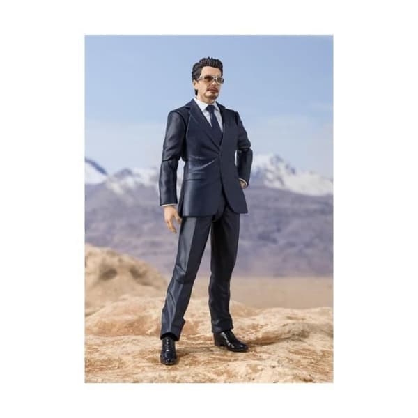 Iron Man Figure - BANDAI - S.H. Figuarts Tony Stark (Birth of Iron Man) - Leksak - Vuxen - Röd