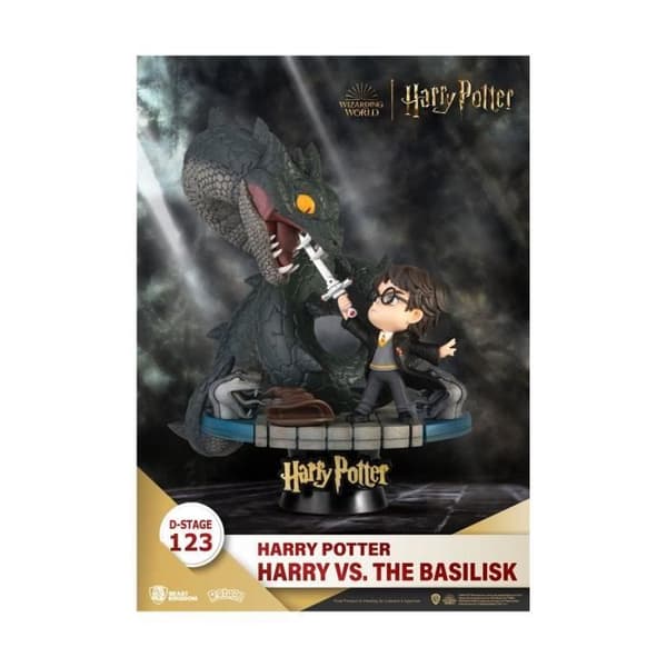 Beast Kingdom Toys - Harry Potter - Diorama D-Stage Harry vs. basilisken 16 cm