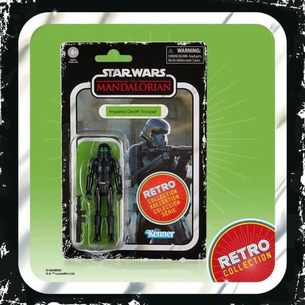 STAR WARS - Mandalorian Imperial Death Trooper - Retro Series 10cm