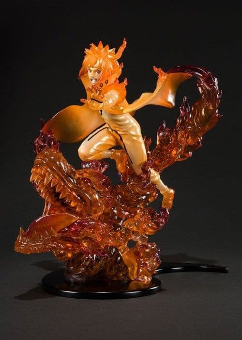 Figurine Naruto Shippuden - Minato Namikaze Kurama Relation Figuarts Zero 21cm