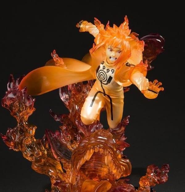 Figurine Naruto Shippuden - Minato Namikaze Kurama Relation Figuarts Zero 21cm