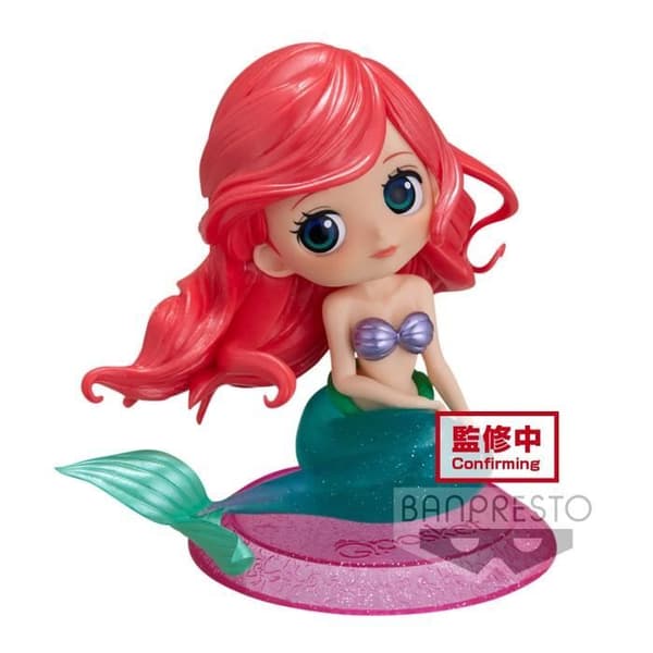 Qposket figur - BANDAI VISUAL - Ariel - Ljusa färger - Q Posket - Statyett