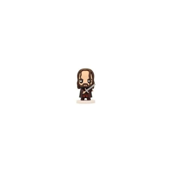 Gummifiguren Sagan om ringen - SD-leksaker - Pokis Aragorn 6 cm - Vit - Blandat - Vuxen