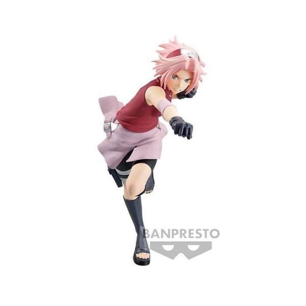 Naruto Shippuden Vibrationsstjärnor Haruno Sakura 16cm W100