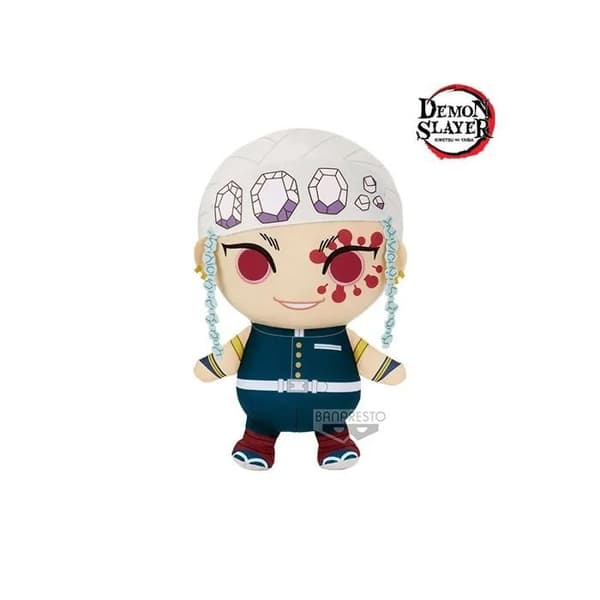 Vibration Stars Figure - Demon Slayer - Tengen Uzui - Ljusa färger - Vit - BANDAI VISUAL