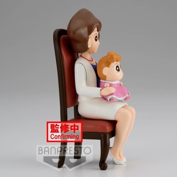 No Chan Nohara Misae och Himawari No Chan Family Figurine