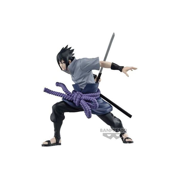 Figur Naruto Shippuden - Vibrationsstjärnor - Sasuke Uchiha III 13cm