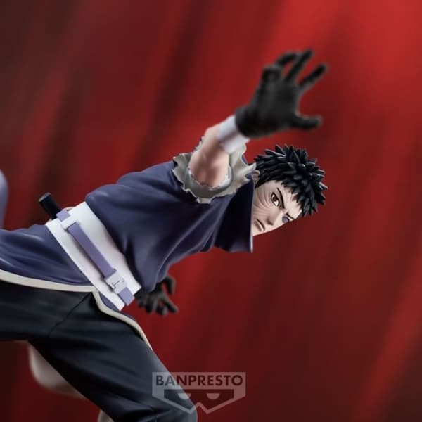 Figurine - BANPRESTO - Uchiha Obito - 15cm - Vibration Stars - Manga Naruto