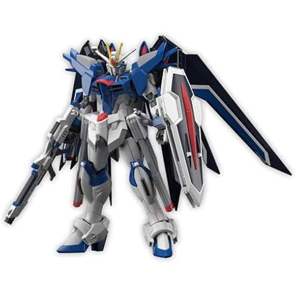Gundam modellsats - Bandai Hobby - 243 Rising Freedom Gundam Gunpla HG 1/144 - PVC - SNAPFIT - 4573102662842