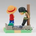 Miniatyrbild 4 av 4: ONE PIECE - Luffy &amp; Zoro - Figur WCF-Log Stories 7cm