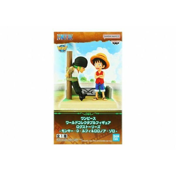 ONE PIECE - Luffy & Zoro - Figur WCF-Log Stories 7cm