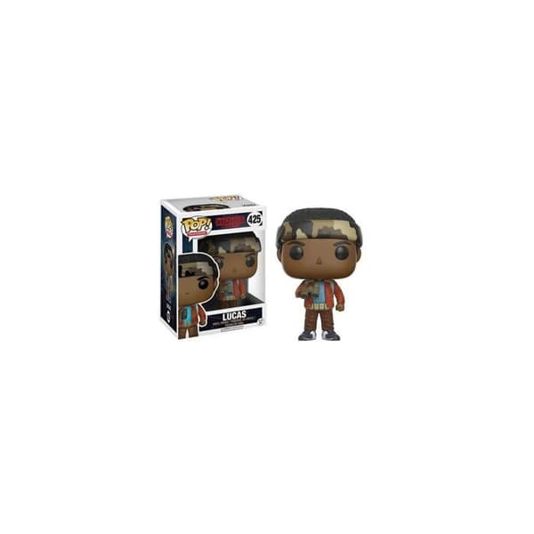 Figur - Funko - Lucas - 10 cm - Orange - Under officiell licens