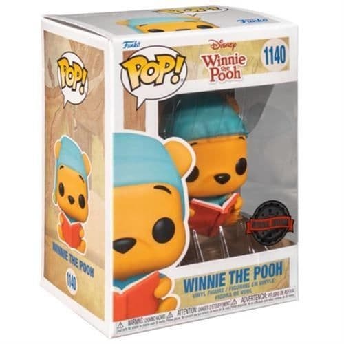 Figurine Funko Pop Disney Nalle Puh Läser Bok - Multicolor