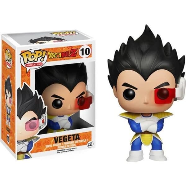 Funko Pop! Dragon Ball Z: Vegeta - Gul - 9,5 cm