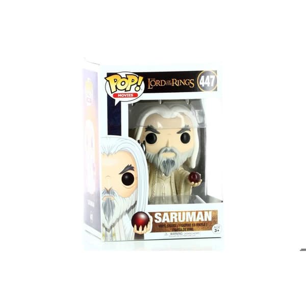 Figur - Funko - Saruman - 10 cm - Exakta detaljer - Licens Sagan om Ringen