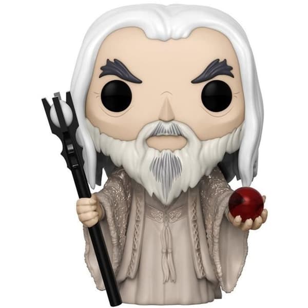 Figur - Funko - Saruman - 10 cm - Exakta detaljer - Licens Sagan om Ringen