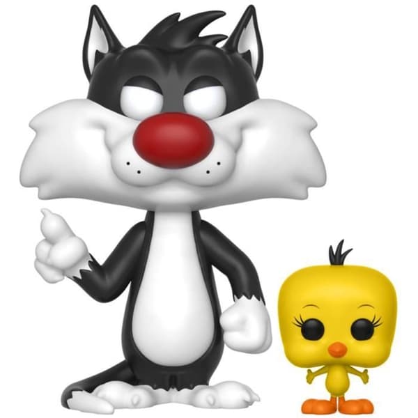 Funko Pop! Looney Tunes: Tweety & Grosminet - FUNKO - 2 figurer - Svart - Utomhus