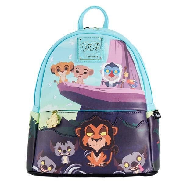 Loungefly Mini-ryggsäck - The Lion King King Pride - Funko Pop! - Blå - FUNKO