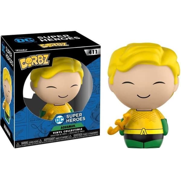 Dorbz DC Super Heroes: Aquaman Figure - FUNKO - 8 cm - Exteriör