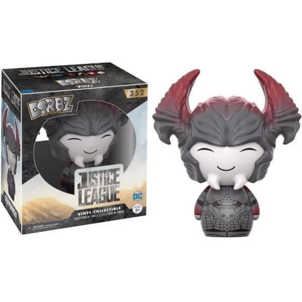 Funko Dorbz Justice League: Steppenwolf Figure - 8cm Vinyl - Fönsterlåda - Grå - Dorbz - Blandat