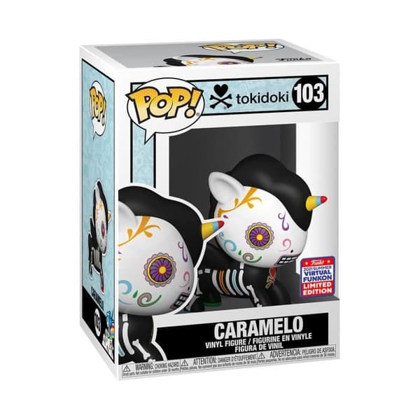 Figurine Funko Pop! - Tokidoki - Caramelo - N° 103 - Vit - Inomhus