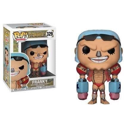 Figur - Funko Pop! - One Piece - Franky - 9 cm - Officiellt licensierad - Fönsterboxförpackning