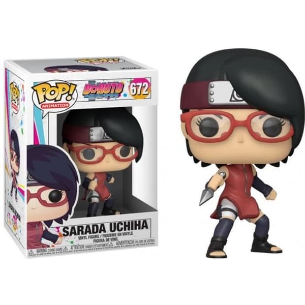 Boruto Figur - Sarada Uchiha Pop 10cm