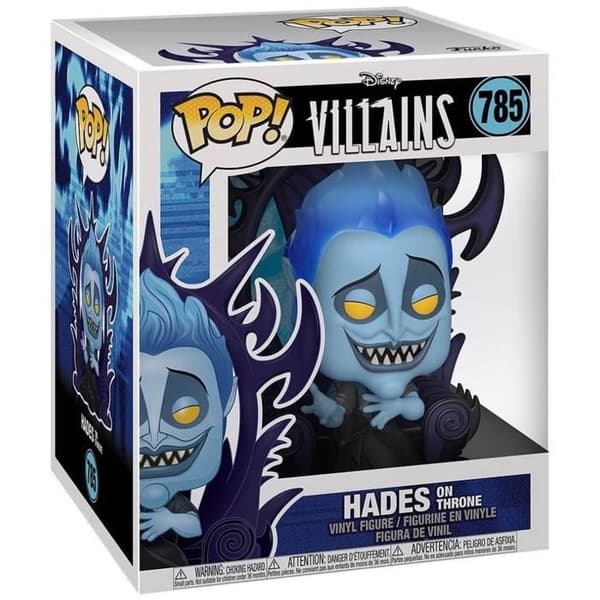 Funko Pop! Deluxe: Villains Hades on Throne - KONFIDENTIAL