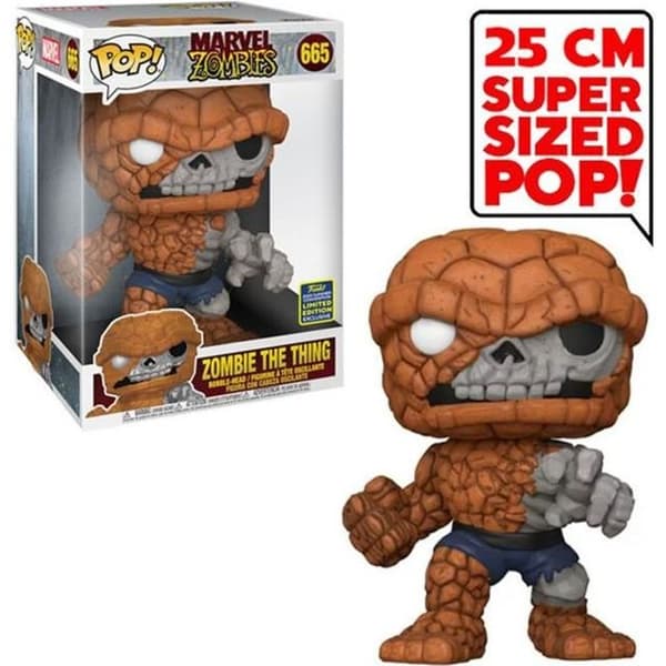Popfigur i megastorlek [Exklusiv] Marvel Zombies: The Thing [665] [Höjd 26 cm]