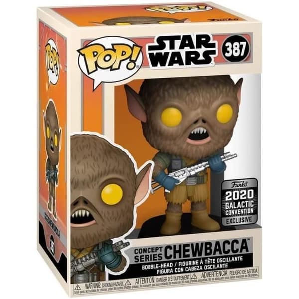 FUNKO POP - STAR WARS - CONCEPT SERIES CHEWBACCA 2020 GALACTIC CONVENTION