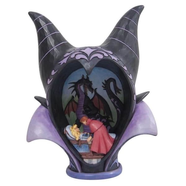 Disney Maleficent Diorama Figur La Bella Durmiente