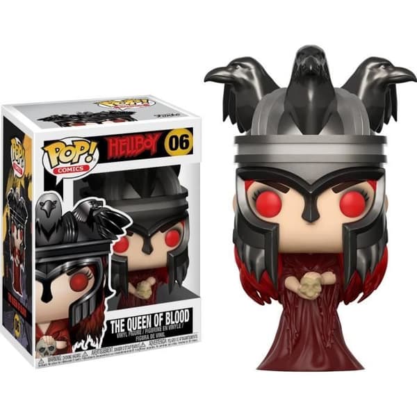 Figurine Funko Pop! - Hellboy - Blodets Drottning - 10 cm - Röd - Unisex - Barn
