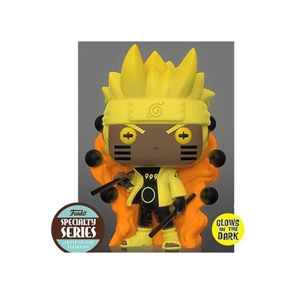 Funko Pop Naruto Sixth Path Sage S.S Glow-figur - Officiell Naruto-licens - FUNKO
