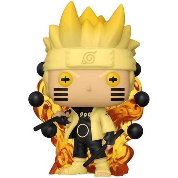Funko Pop Naruto Sixth Path Sage S.S Glow-figur - Officiell Naruto-licens - FUNKO