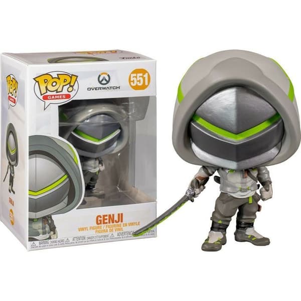 Figurines - Funko Pop - Genji - 10cm - Overwatch - Svärd
