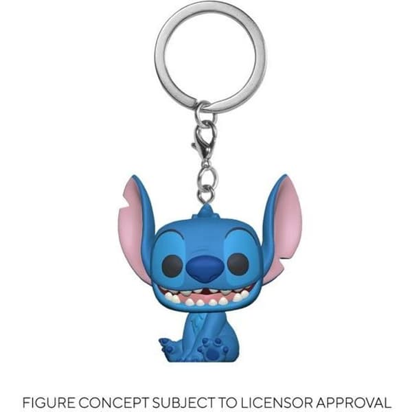 Toy - FUNKO - Pocket Pop! - Lilo och Stitch - Stitch - Barn - 3 år och uppåt - Blå