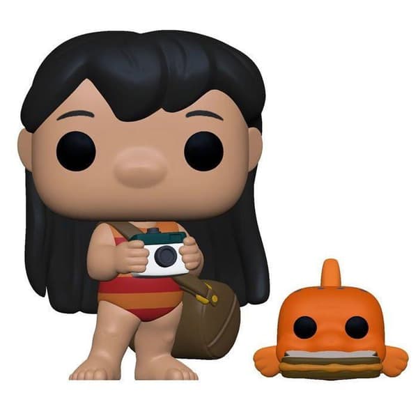 Disney Lilo &amp; Stitch Pop Figur: Lilo with Pudge [1047]