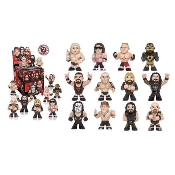 Figurine WWE Mystery Minis Serie 2 - 1 slumpad låda / one Random box