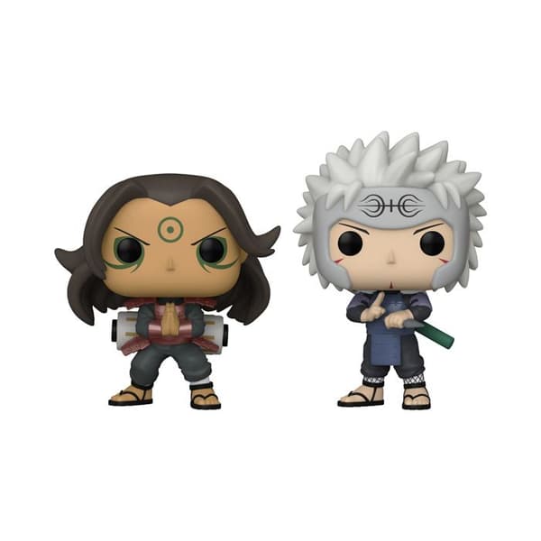Naruto Shippuden Hashirama Tobirama Exklusiv Pop! Vinyl figur