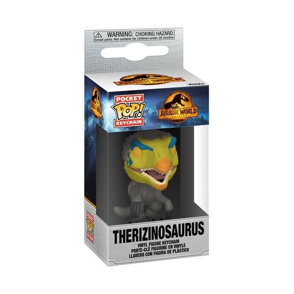 FUNKO POP! NYCKELRING: Jurassic World: Dominion- Therizinosaurus [] Vinylfigur