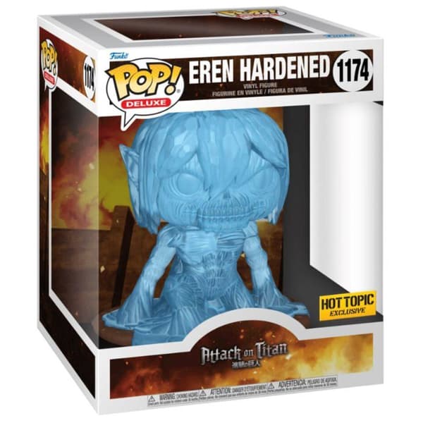 Figurine Funko Pop! N°1174 - Deluxe - Attack on Titan S3 - Eren härdad