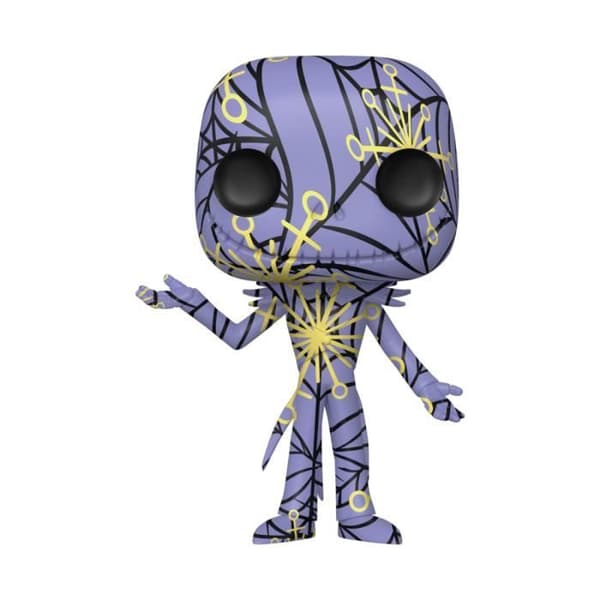Funko Pop! Disney Nightmare Before Christmas Artist Series Jack med fodral - KONFIDENTIELLT