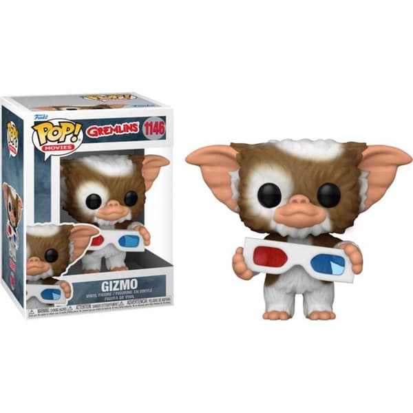 Figur Gremlins - Gizmo med 3D-glasögon - Pop 10 cm