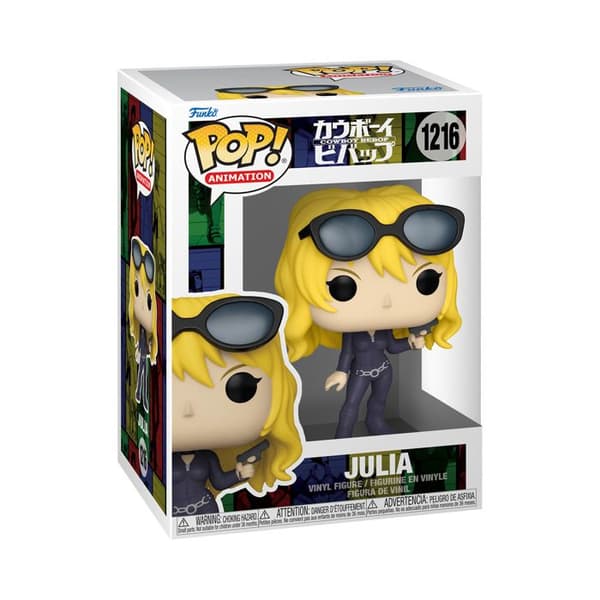 Figur - Funko - Cowboy Bebop - Julia - Pop! Vinyl - Officiell samling