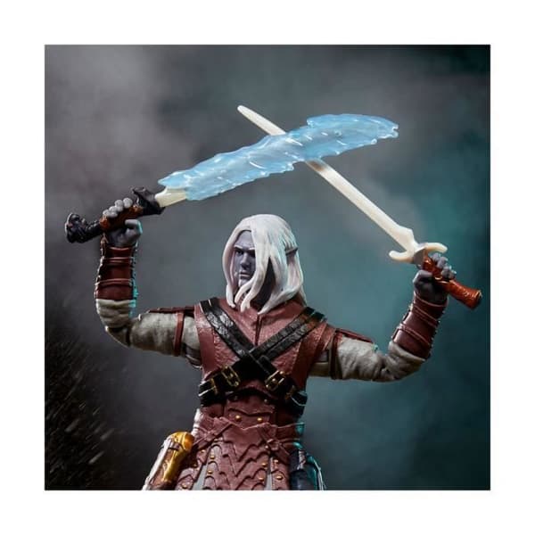 Figurine - HASBRO - Dungeons & Dragons: R.A Salvatore's The Legend of Drizzt - Golden Archive Drizzt 15 cm